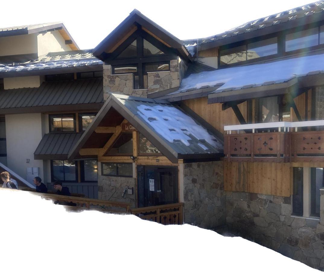 Sunny Studio 25 M2 Mountain View Balcony In Alpe D Huez District Eclose ラルプ・デュエ エクステリア 写真