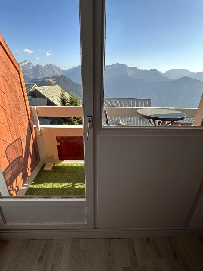 Sunny Studio 25 M2 Mountain View Balcony In Alpe D Huez District Eclose ラルプ・デュエ エクステリア 写真
