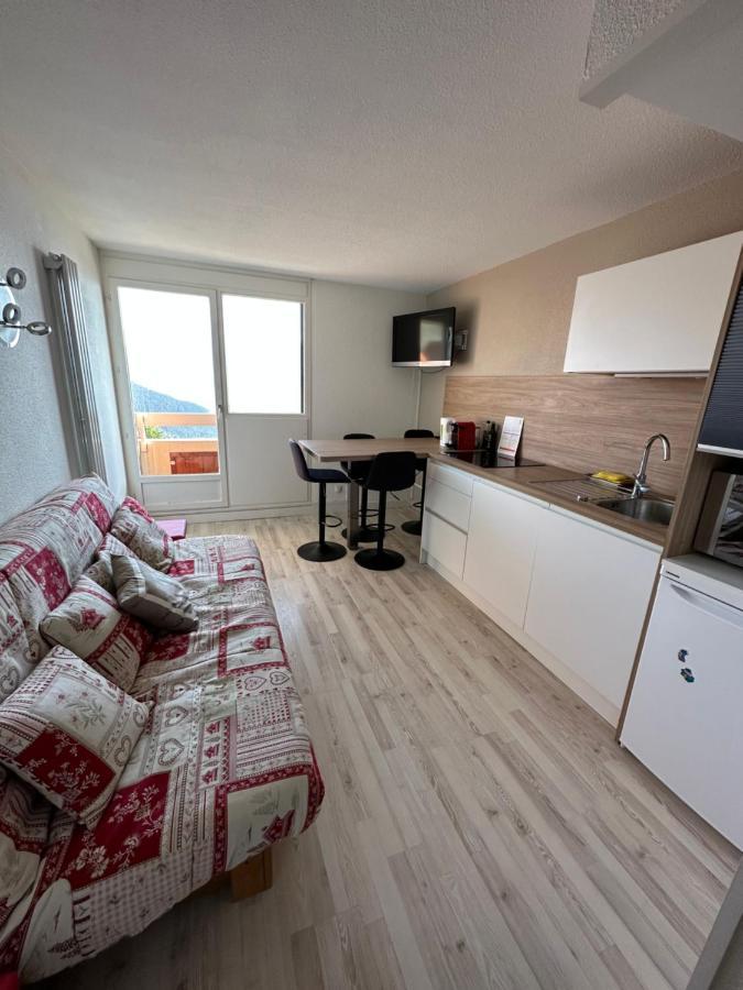 Sunny Studio 25 M2 Mountain View Balcony In Alpe D Huez District Eclose ラルプ・デュエ エクステリア 写真