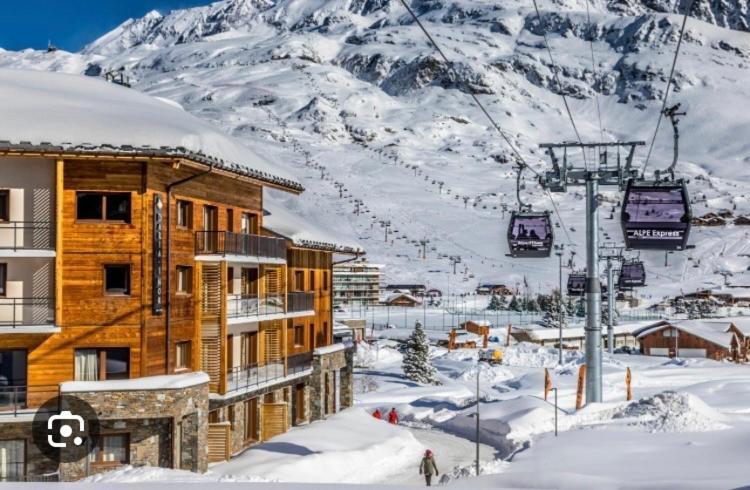 Sunny Studio 25 M2 Mountain View Balcony In Alpe D Huez District Eclose ラルプ・デュエ エクステリア 写真